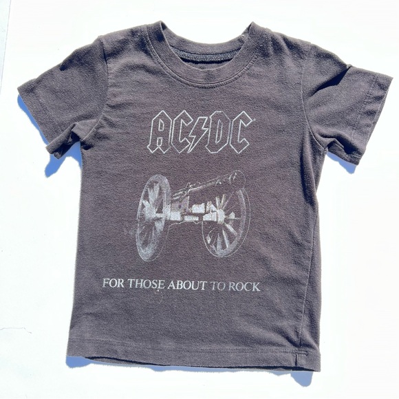 Little Boys 3T AC/DC Band Tee Shirt - Picture 1 of 4